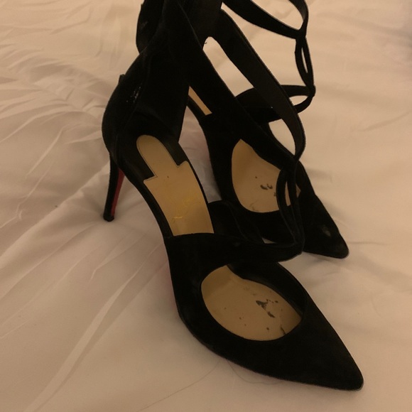 AUTHENTIC WOMEN LOUBOUTIN ROSAS 85 6.5 - Picture 6 of 8